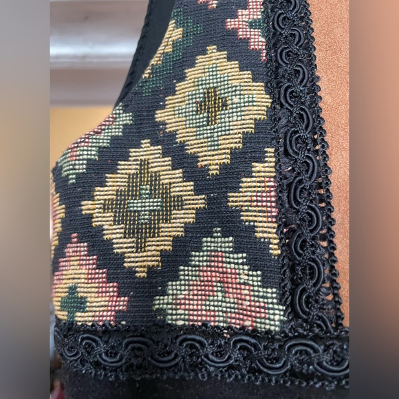 Vintage Retro Vest BoHo Cowboy Western Suede Leather Ranch - Picture 9 of 13